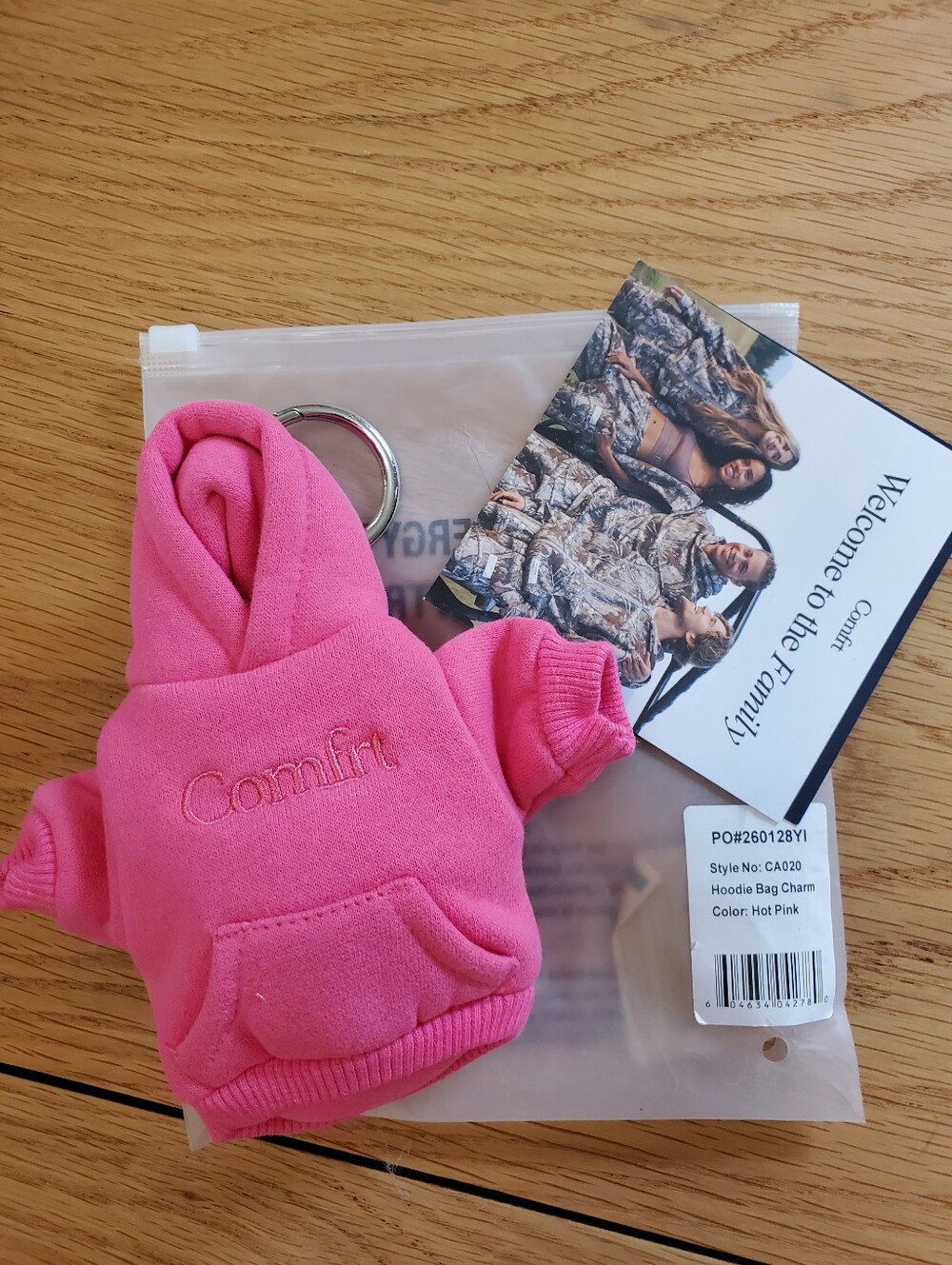 Comfrt Keychain